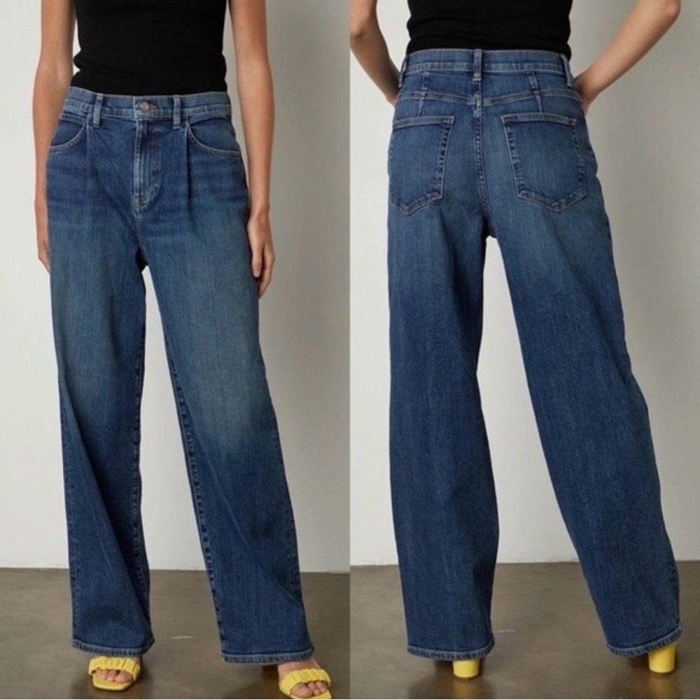 Velvet by Graham & Spencer High Rise Harlow
Wide Leg Jeans